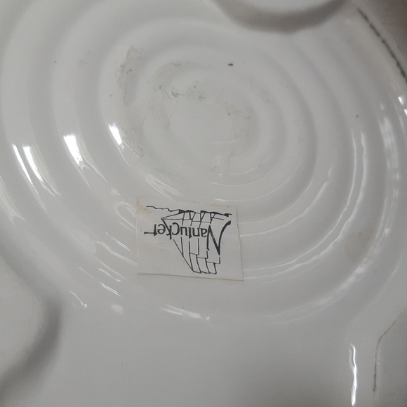 Nantucket The Good Witch ceramic Candy Dish bowl Halloween holiday fun server - Picture 5 of 6